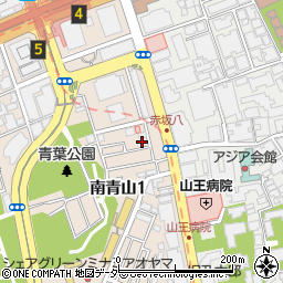 東京都港区南青山1丁目8-4周辺の地図