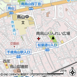東京都世田谷区南烏山4丁目19周辺の地図