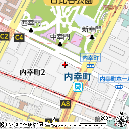 ビルバオ・ビスカヤ・アルヘンタリア銀行　東京支店周辺の地図