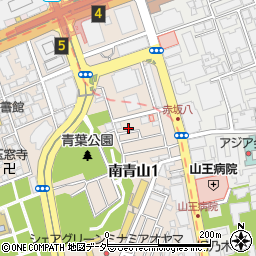 東京都港区南青山1丁目8-11周辺の地図