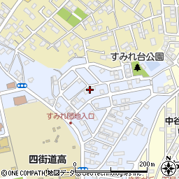 千葉県四街道市鹿渡865-40周辺の地図