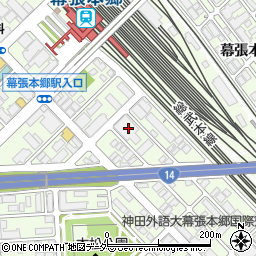 ユニット株式会社　千葉営業所周辺の地図