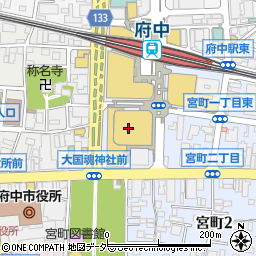 鎌倉パスタ ミッテン府中店周辺の地図
