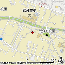 東京都八王子市弐分方町737周辺の地図