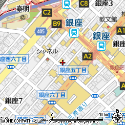 ギャラリー夢幻庵銀座店周辺の地図