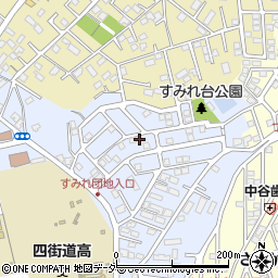 千葉県四街道市鹿渡865-38周辺の地図