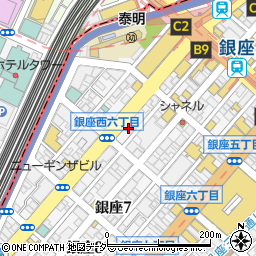 オーデマピゲジャパン株式会社周辺の地図