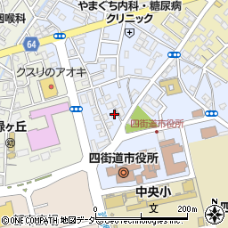 千葉県四街道市鹿渡933-53周辺の地図