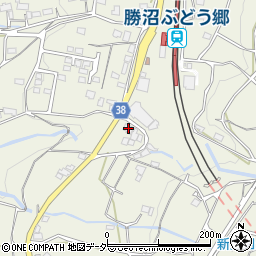 山梨県甲州市勝沼町菱山2926周辺の地図