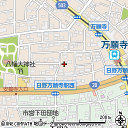 家生田公園周辺の地図