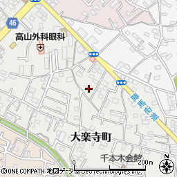 東京都八王子市大楽寺町521周辺の地図