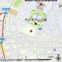 東京都渋谷区大山町30周辺の地図