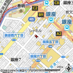 東京都中央区銀座6丁目7-1周辺の地図