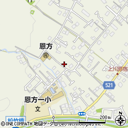 東京都八王子市下恩方町1417周辺の地図
