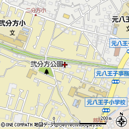 東京都八王子市弐分方町799周辺の地図
