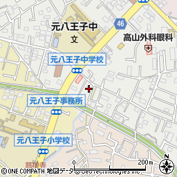 東京都八王子市大楽寺町428周辺の地図