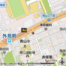 蕎麦いまぬ 南青山店周辺の地図