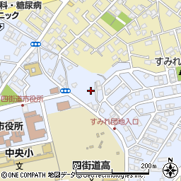 千葉県四街道市鹿渡894周辺の地図