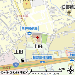 東京都日野市宮345周辺の地図