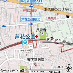 フェニックス芦花公園駅前弐番館周辺の地図