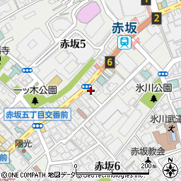 赤坂おぎ乃周辺の地図