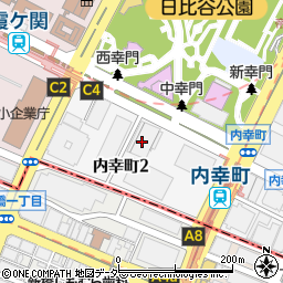 株式会社新潟日報社　東京支社周辺の地図