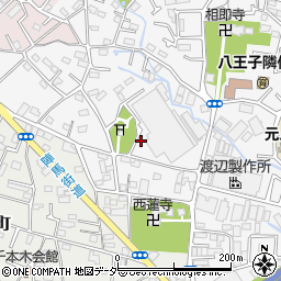 東京都八王子市叶谷町周辺の地図