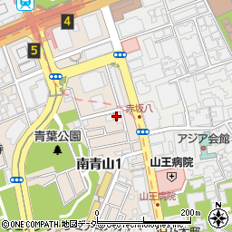 東京都港区南青山1丁目8-17周辺の地図