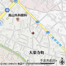 東京都八王子市大楽寺町523周辺の地図