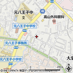 東京都八王子市大楽寺町473周辺の地図