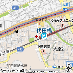 アイビー代田橋周辺の地図