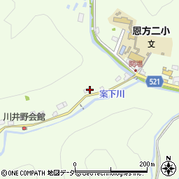 東京都八王子市上恩方町4643周辺の地図