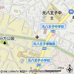 東京都八王子市弐分方町820周辺の地図