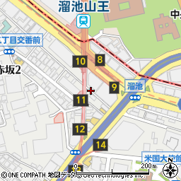 東京都港区赤坂2丁目3周辺の地図