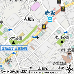 中国料理 かおたん 赤坂店周辺の地図