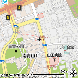 東京都港区南青山1丁目10-14周辺の地図