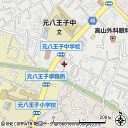 東京都八王子市大楽寺町426周辺の地図