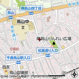東京都世田谷区南烏山4丁目周辺の地図