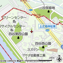 上之島神社前周辺の地図