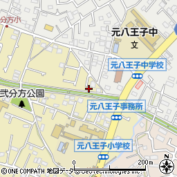 東京都八王子市弐分方町817-9周辺の地図