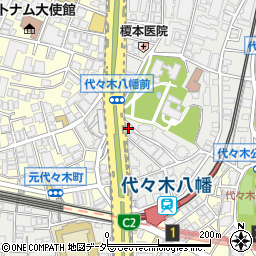 東京都渋谷区代々木5丁目9-9周辺の地図