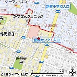 千葉県浦安市当代島3丁目4-16周辺の地図