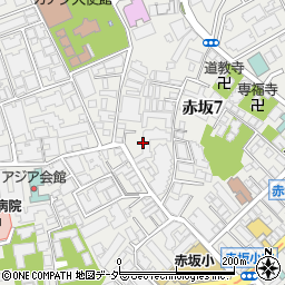 インペリアル赤坂フォラム管理事務所周辺の地図