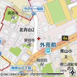 東京都港区北青山周辺の地図