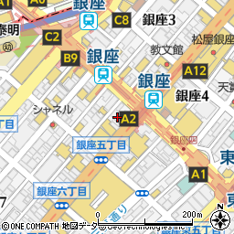 株式会社ＴＡＳＡＫＩ銀座本店周辺の地図