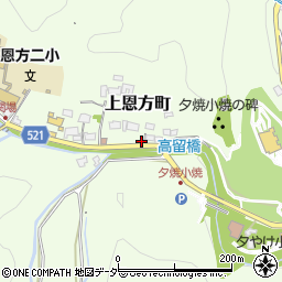 東京都八王子市上恩方町2120周辺の地図