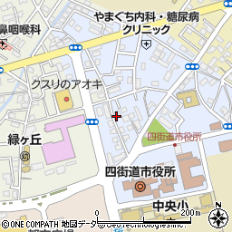 千葉県四街道市鹿渡933-70周辺の地図