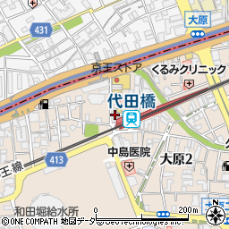 ときそば周辺の地図