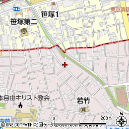 東京都世田谷区北沢5丁目34-8周辺の地図