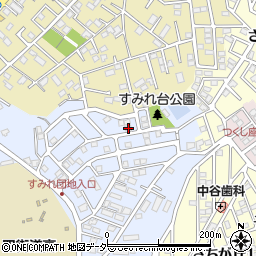 千葉県四街道市鹿渡876-2周辺の地図